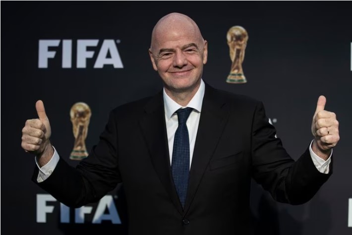 Gianni Infantino, presidente da Fifa, comemorou a alta procura de ingressos para a Copa do Mundo Feminina e futura quebra de recorde.