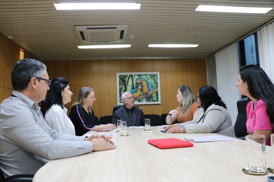 Visita da corregedoria do TJRR ao TJMS.