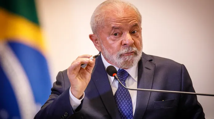 O presidente Luiz Inácio Lula da Silva