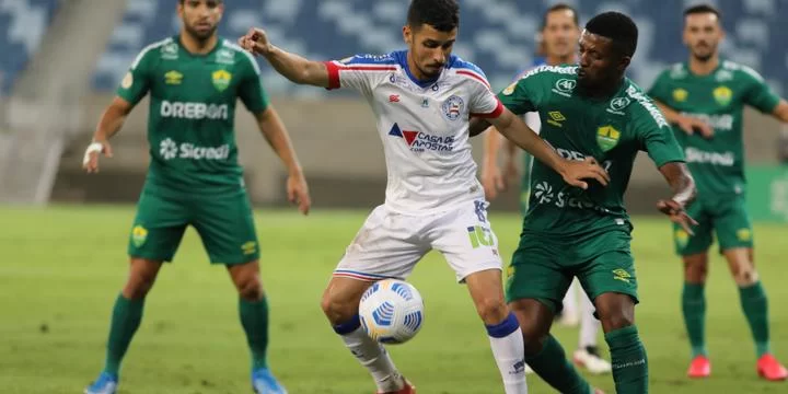 Cuiabá e Bahia empatam na Arena Pantanal e continuam próximos da zona de queda do Brasileiro