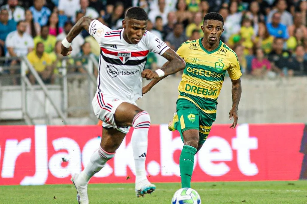 São Paulo perde para o Cuiabá e continua sem vencer como visitante no Brasileirão