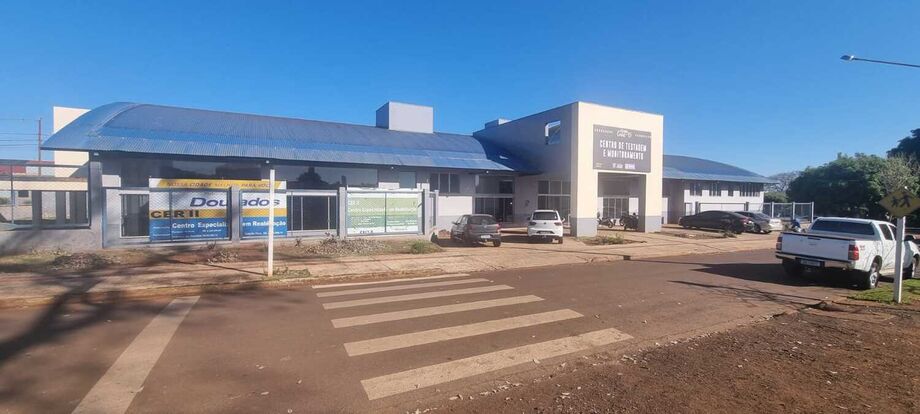 Centro Especializado em Reabilitação CER, construído há mais de cinco anos no Bairro Terra Roxa