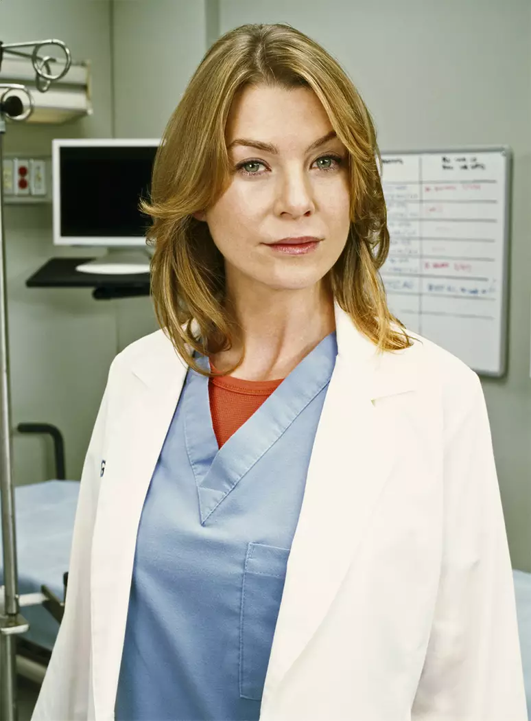 A atriz Ellen Pompeo, de Greys Anatomy