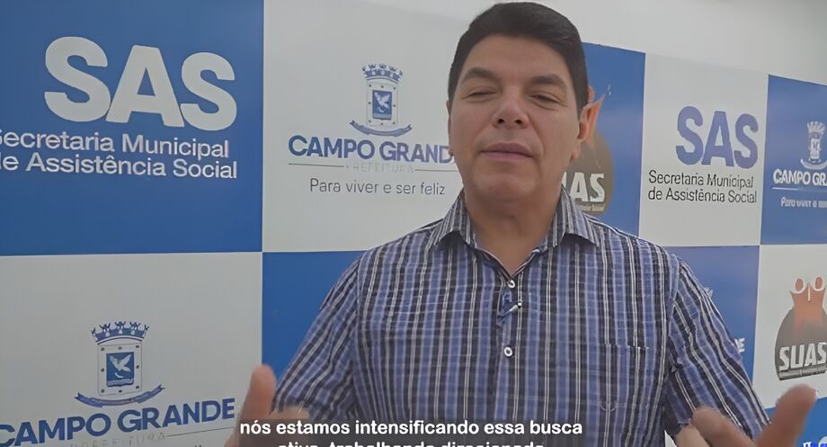 O secretário de Assistência Social, José Mário Antunes