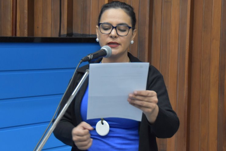 Gleice Jane é autora da matéria que dispõe sobre a paridade de gênero no incentivo a modalidades esportivas