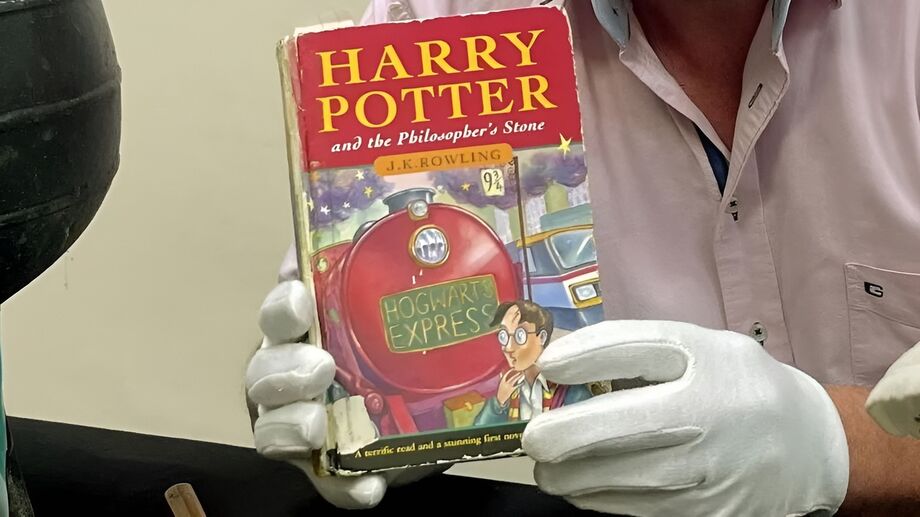 Edição rara de Harry Potter