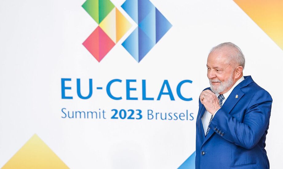 Lula na Bélgica.