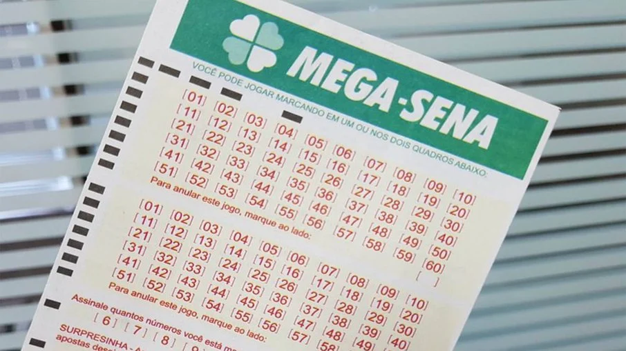 Cartela da Mega Sena