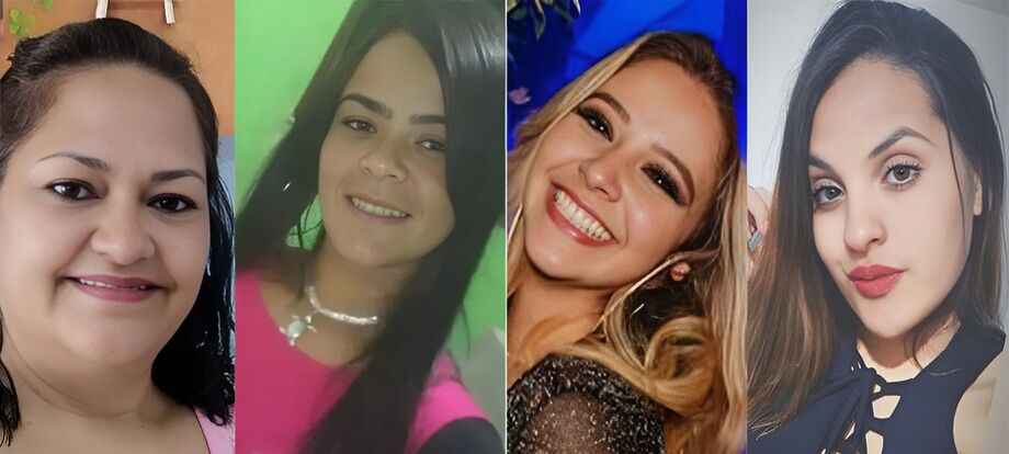 Algumas das vítimas de feminicídio em Campo Grande deste ano
