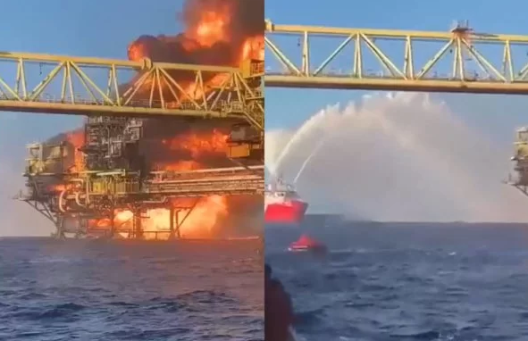Petrobras oferece ajuda à Pemex após explosão matar 2 petroleiros no Golfo do México