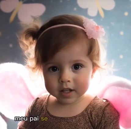 Sophia Jesus OCampo por meio de inteligência artificial