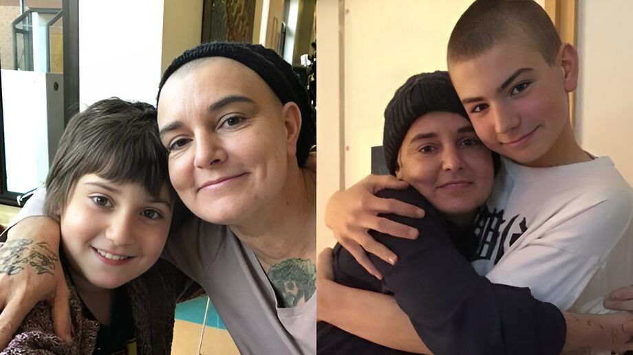 Sinead e seu filho