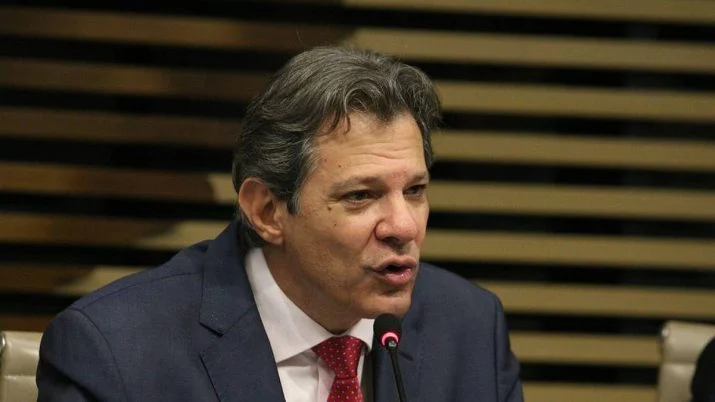 O ministro da Fazenda, Fernando Haddad