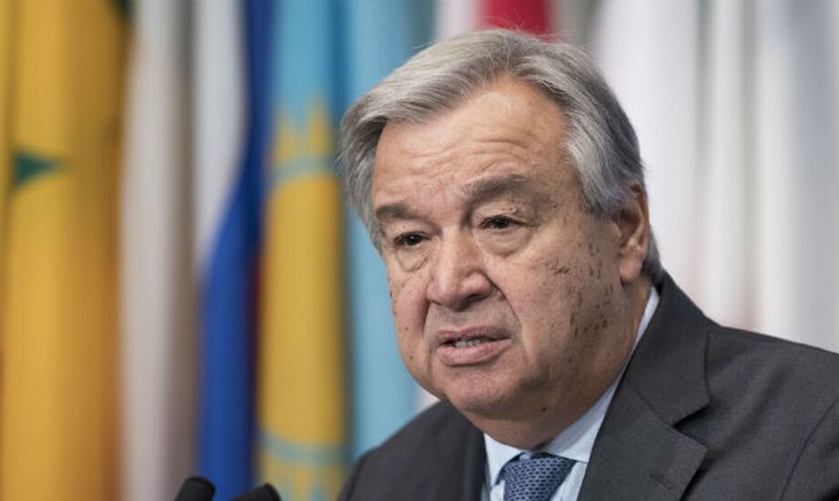 O secretário-geral da ONU, Antonio Guterres