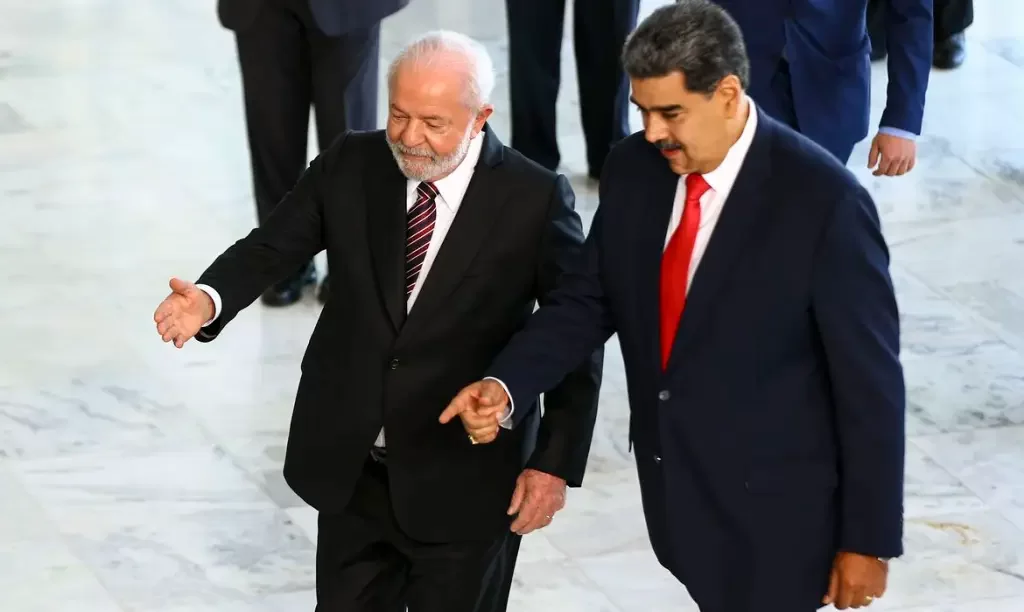 Lula e Nicolás Maduro