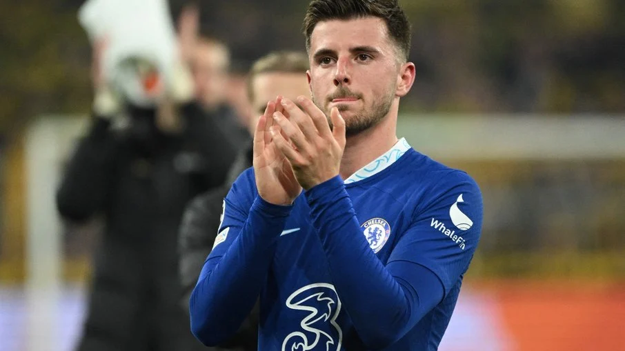 O jogador do Chelsea, Mason Mount