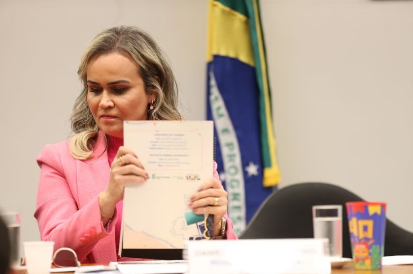Daniela Carneiro pediu demissão do Ministério do Turismo.
