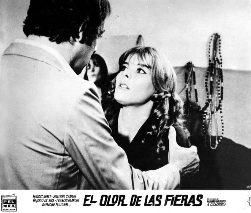 Josephine Hannah Chaplin em 'L'odeur des fauves', de 1972