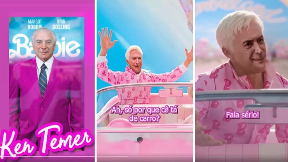 Kenmer: ex-presidente se veste de Ken em vídeo nas redes sociais