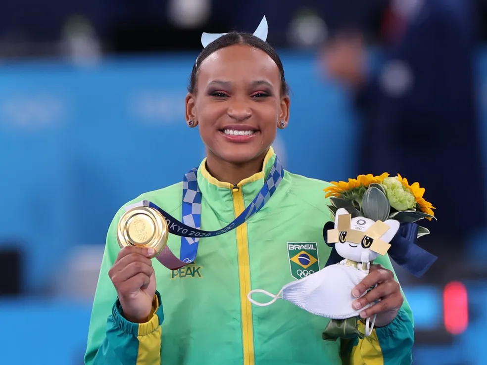 Rebeca Andrade é ouro nas Olimpíadas