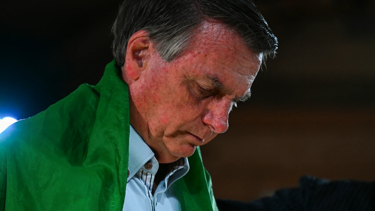 O ex-presidente Jair Bolsonaro