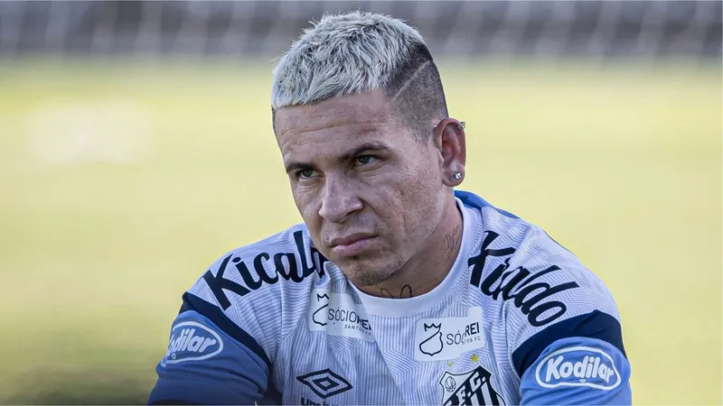 Soteldo será desfalque para o Santos contra o Atlético-MG