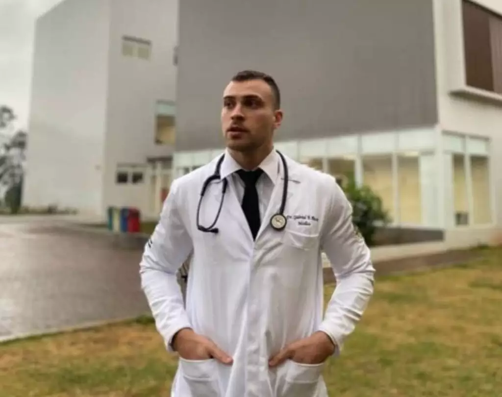 O médico Gabriel Rossi, assassinado em Dourados