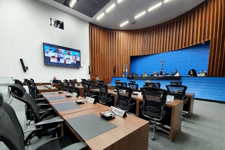 Plenário da Assembléia Legislativa.