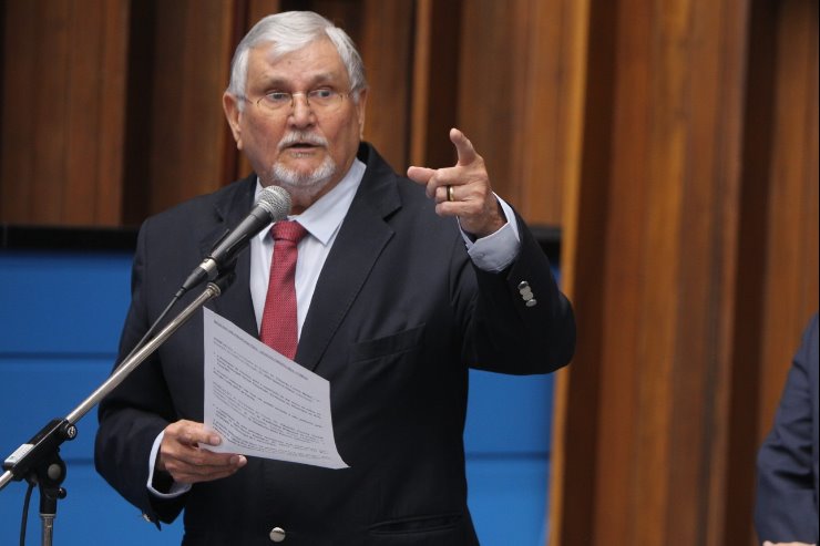 O deputado estadual Zeca do PT