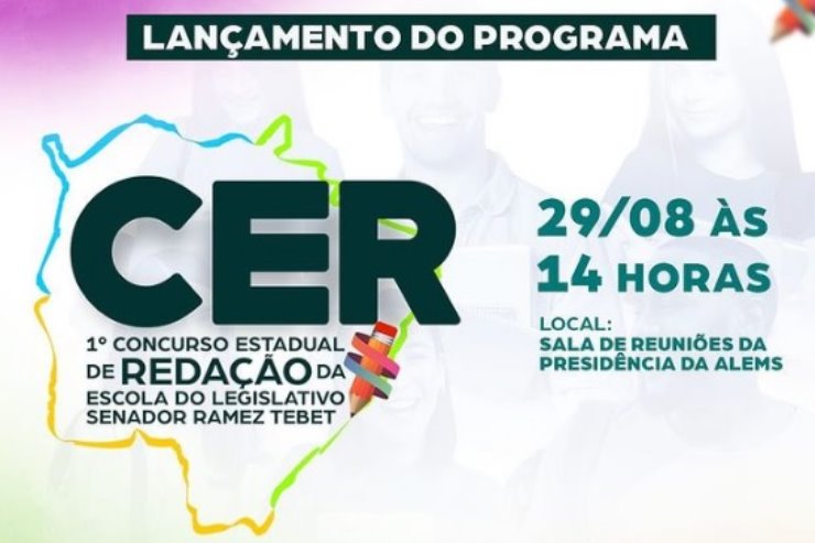 ALEMS realiza lançamento do 1º Concurso Estadual de Redação