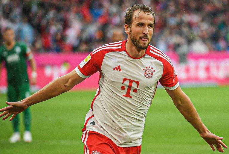 Harry Kane, do Bayern.