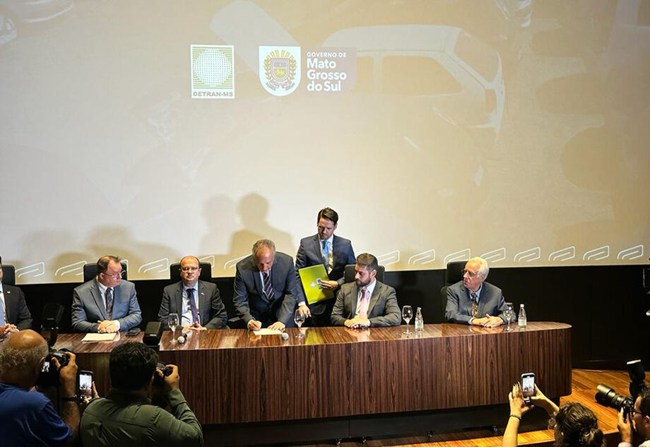 TJMS firma acordo de cooperação técnica com o Detran/MS
