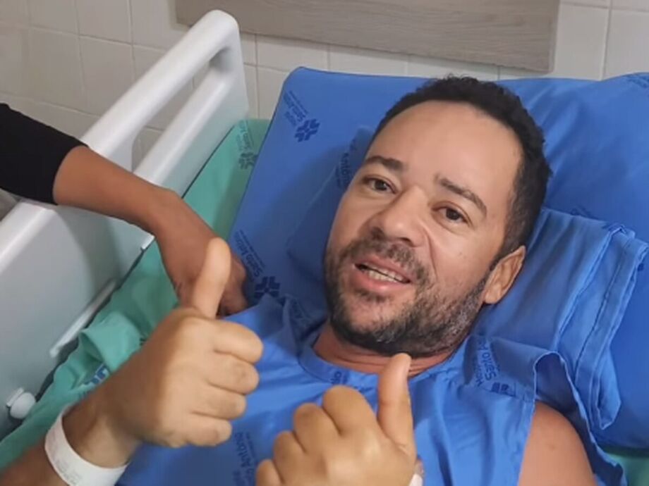 Ao lado da esposa, Regilaneo da Silva Inácio agradece as doações recebidas em vaquinha virtual e orações.