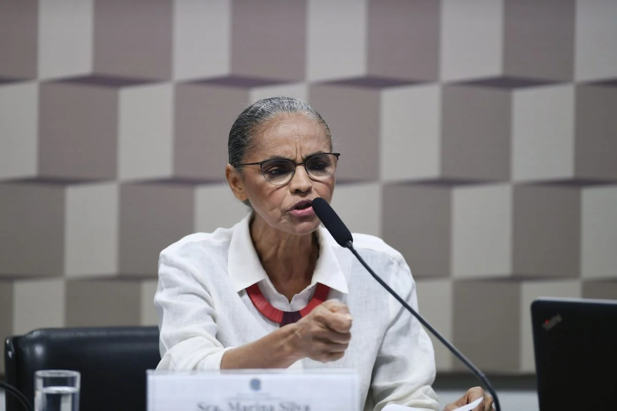 Marina Silva, ministra do Meio Ambiente.