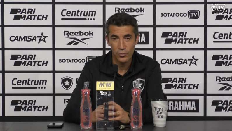 Bruno Lage, técnico do Botafogo