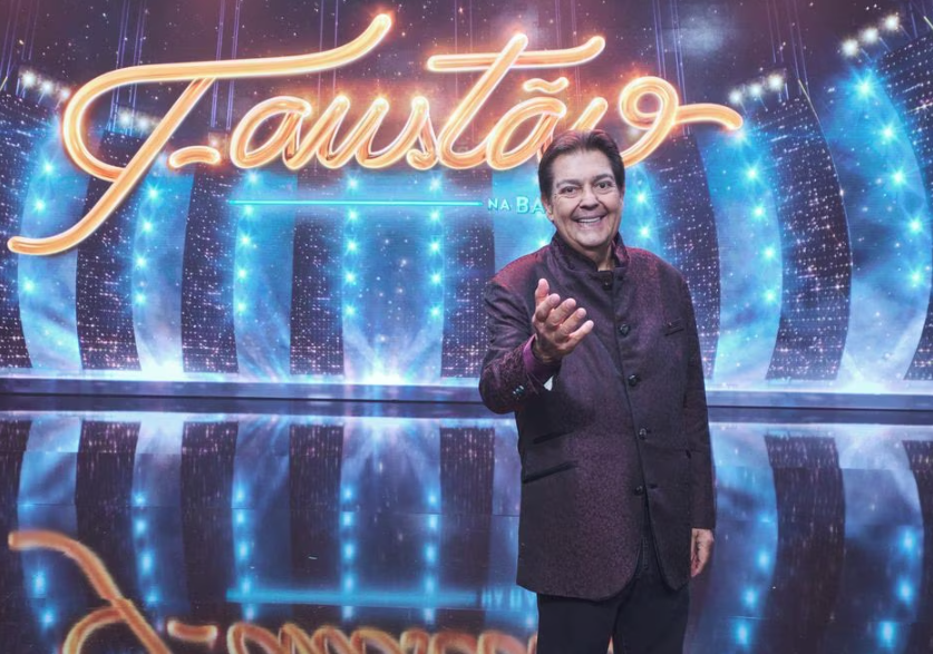 O apresentador Fausto Silva.