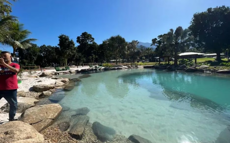Lago artificial na mansão de Neymar é mais uma vez interditado.