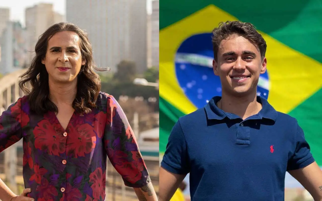 Duda Salabert e Nikolas Ferreira discutem pauta de CPMI.