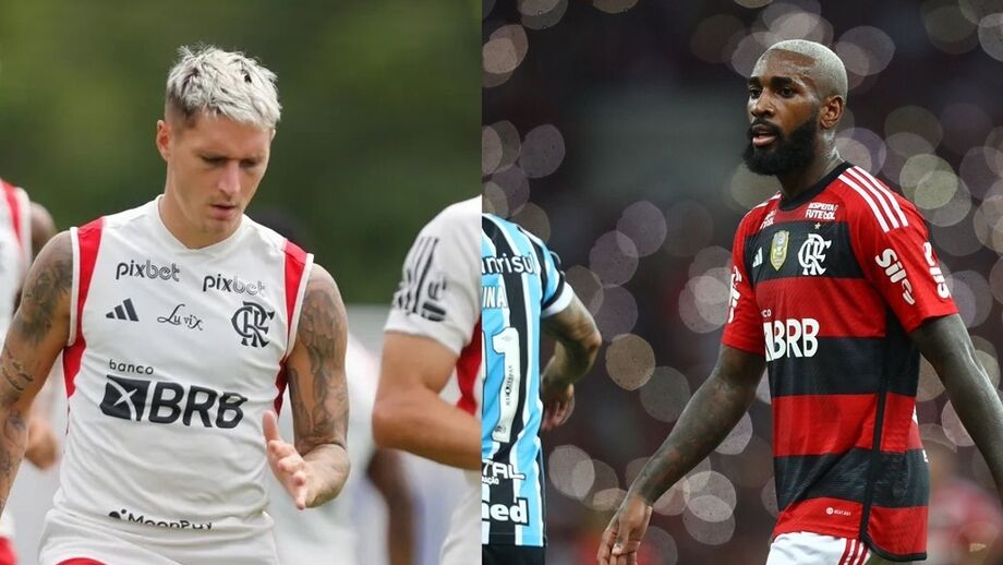 Gerson e Varela trocam socos durante treino do Flamengo