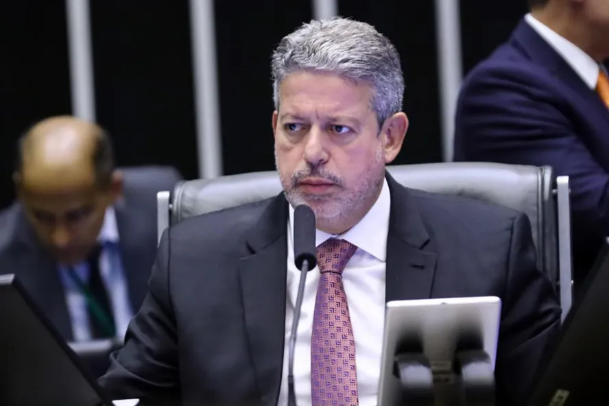 O presidente da Câmara, Arthur Lira.