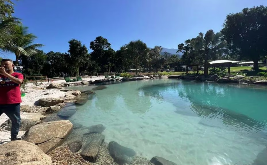 Lago artificial na mansão de Neymar é mais uma vez interditadO