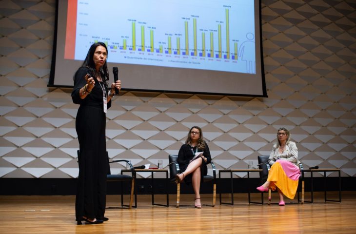 Encontro Nacional de Gestores de Saúde do Sistema Prisional, realizado durante a semana em Brasília (DF)