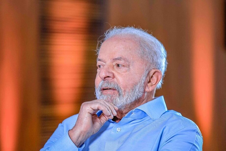 O presidente do Brasil, Luiz Inácio Lula da Silva