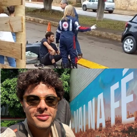 Matheus Abreu deu vida ao personagem Eduardo, um dos interesses românticos de Jenifer (Bella Campos) em Vai na Fé, novela da Globo