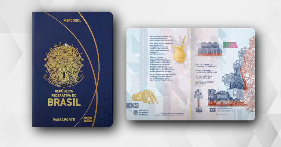 Novo passaporte brasileiro tem atraso de quase um ano
