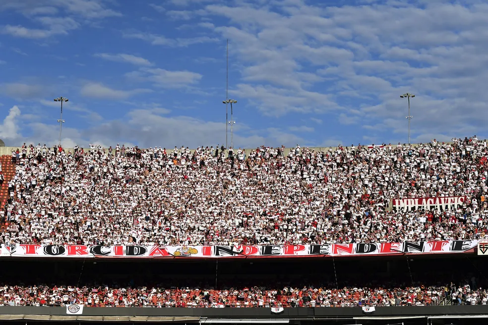 Torcida do São Paulo no Morumbi