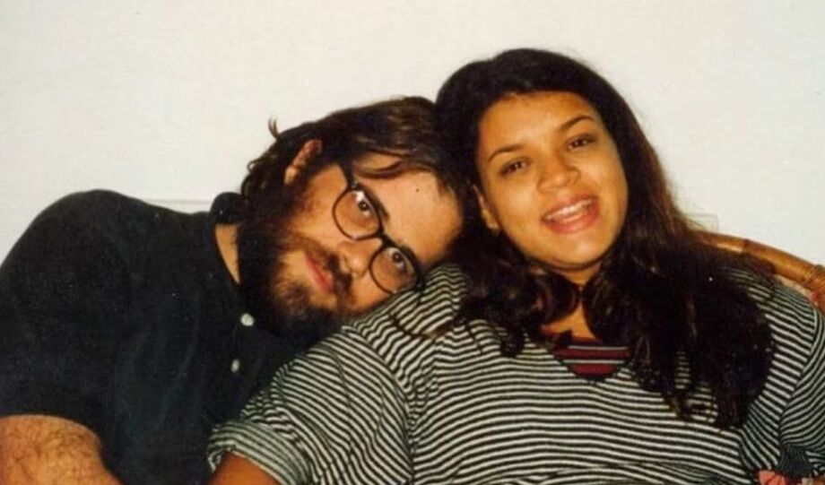 Otávio Müller e Preta Gil à época em que eram casados.