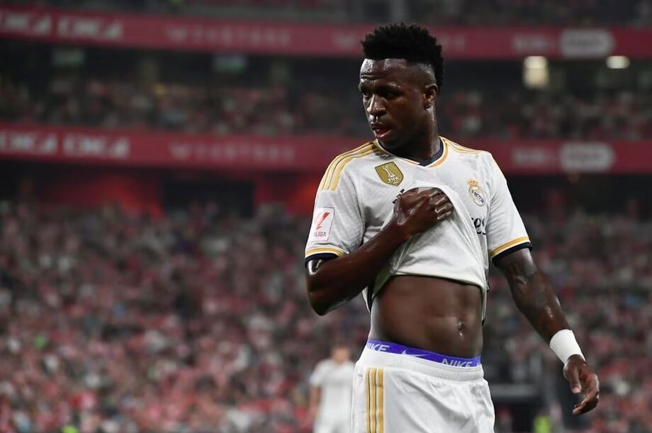 Vini Jr. ficou fora do top 10 dos melhores jogadores da Uefa.