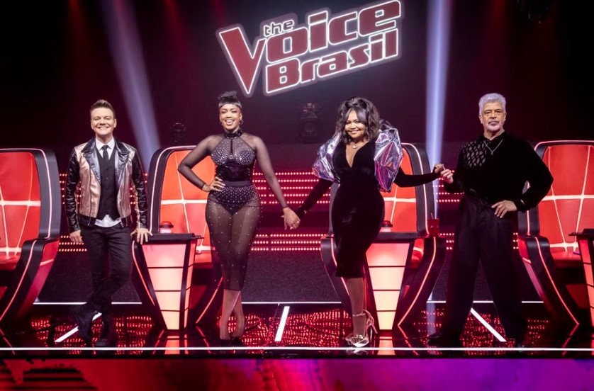 Michel Teló, Iza, Lulu Santos e Gaby Amarantos, jurados do 'The Voice Brasil'