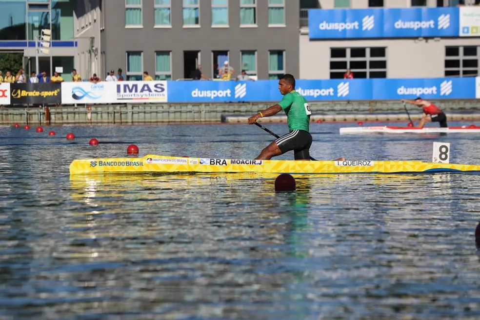 Isaquias Queiroz no Mundial de Canoagem Velocidade na Alemanha